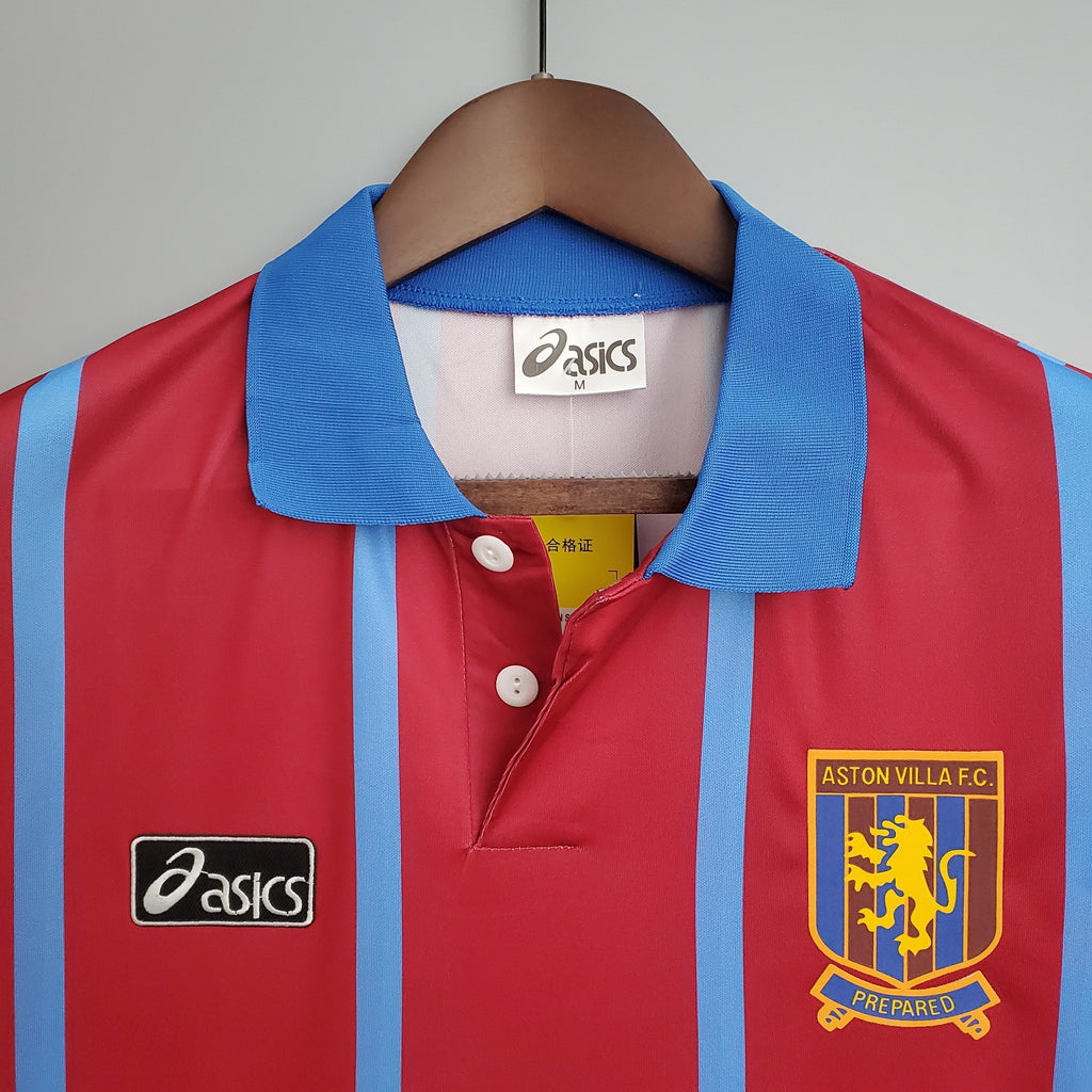 Camisa Aston Villa Titular 93/95 - Versão Retro