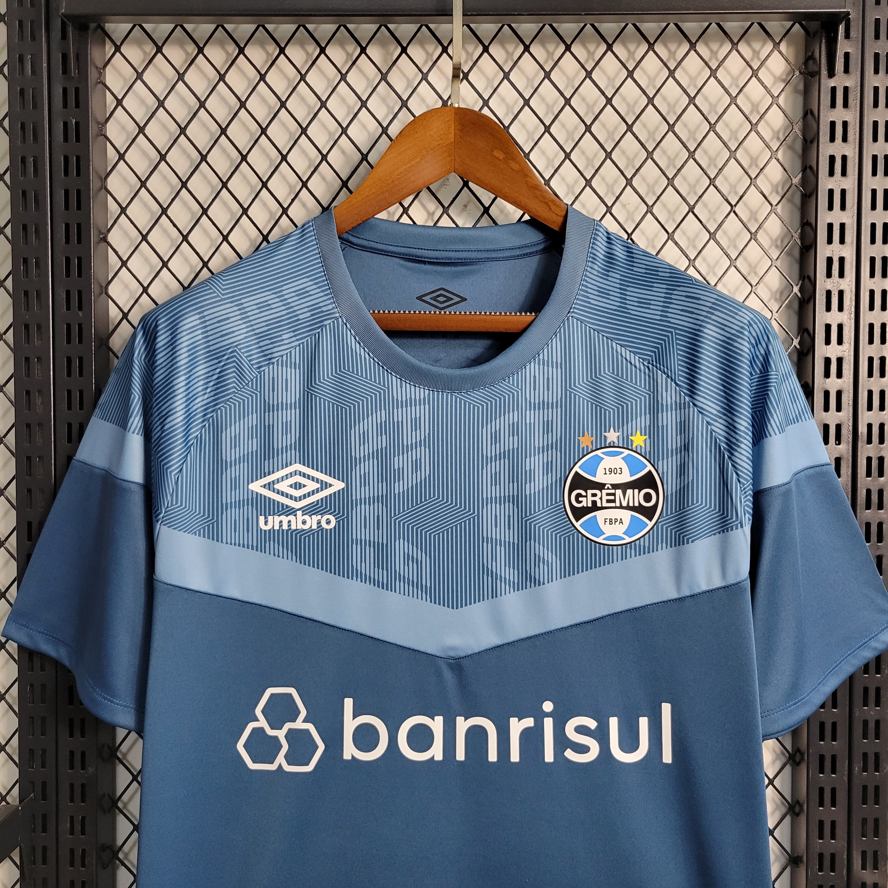 Camisa Grêmio Treino 23/24 - Umbro Torcedor Masculina - Lançamento